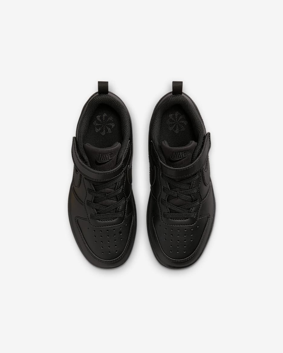 Nike court borough low noir homme clearance
